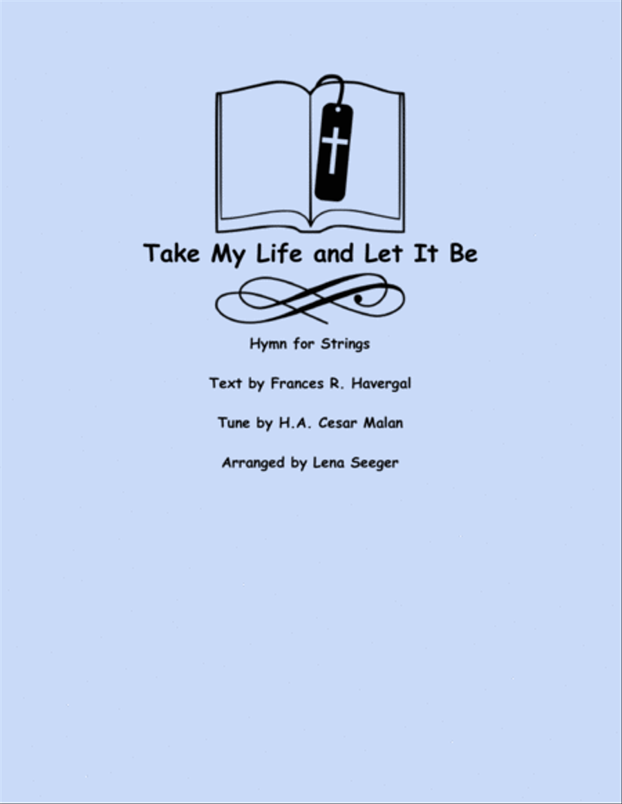 Take My Life and Let It Be String Orchestra scores gallery preview page 1