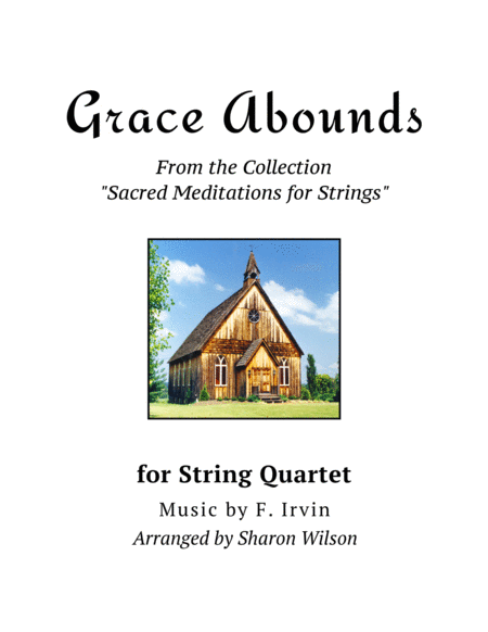 Grace Abounds (for String Quartet) image number null