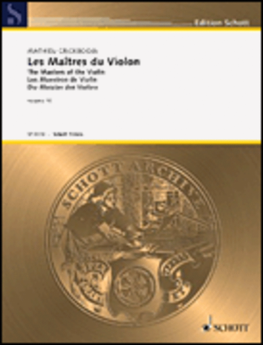 Maitres Du Violon, Vol. 10 School and Community scores gallery preview page 1