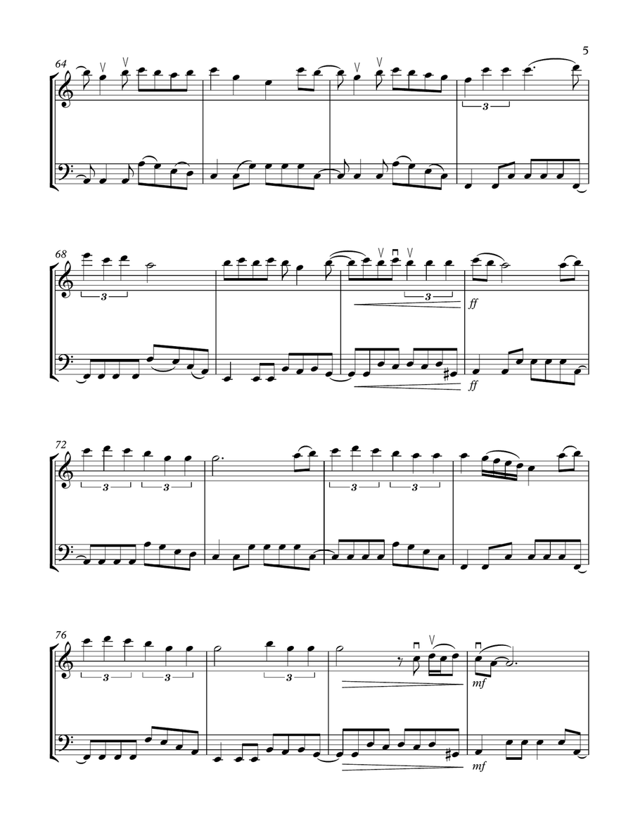 Senorita String Duet scores gallery preview page 5