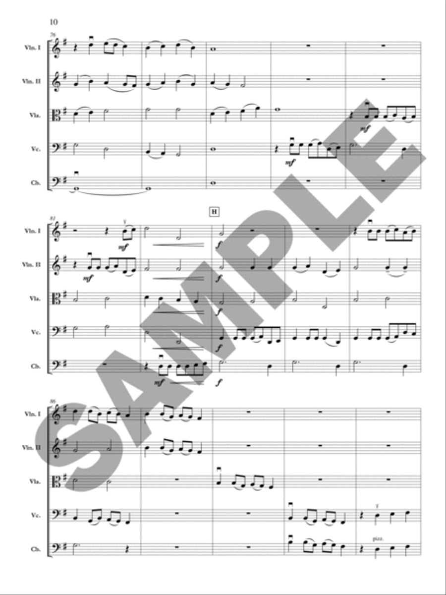 Georgia Round Georgia Round Orchestra scores gallery preview page 11