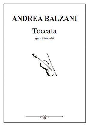 🎼 Toccata [VIOLIN SCORE] (foglio album)