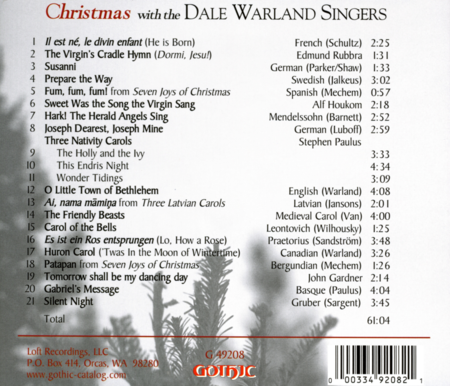 Christmas With the Dale Warland Singers