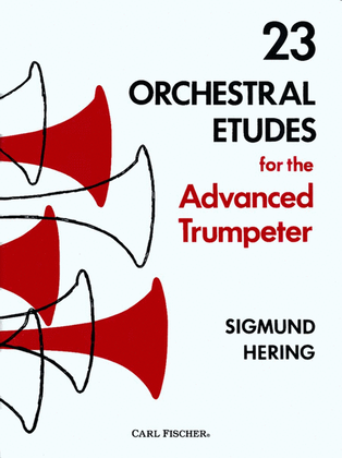Book cover for 23 Orchestral Etudes