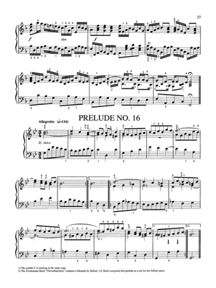 Bach: Eighteen Little Preludes (Ed. Hans Bischoff)