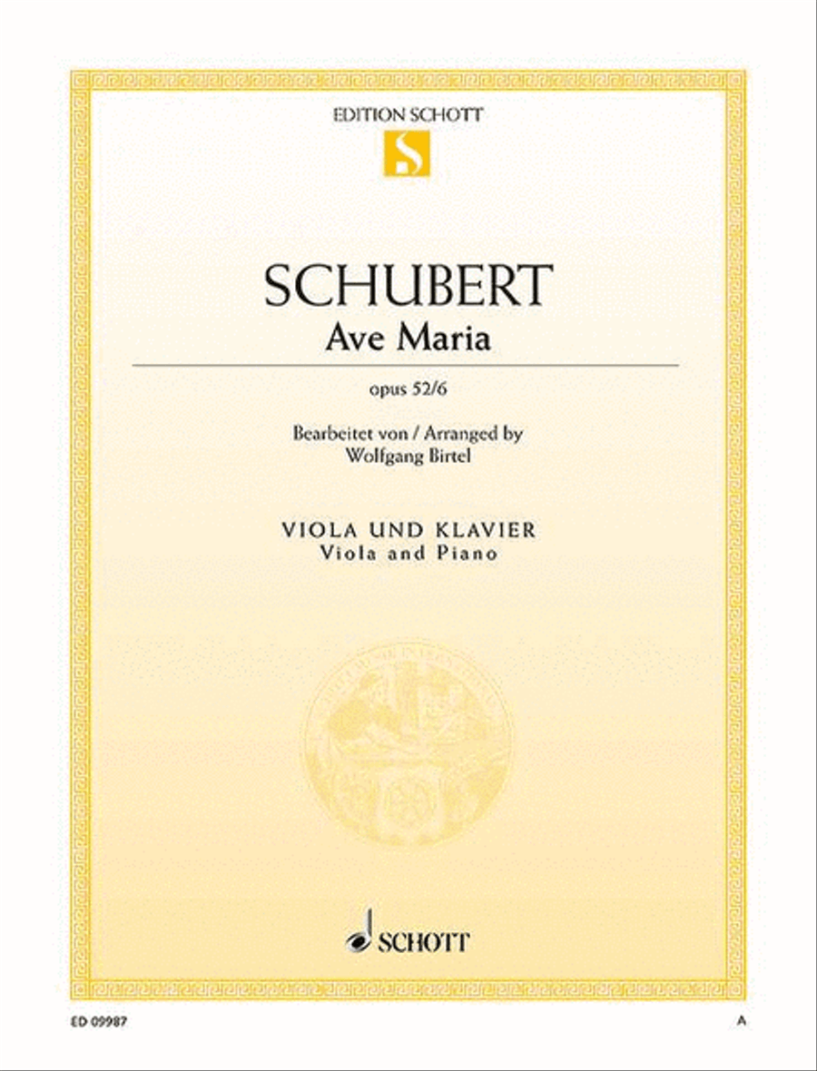 Ave Maria Piano Accompaniment scores gallery preview page 1