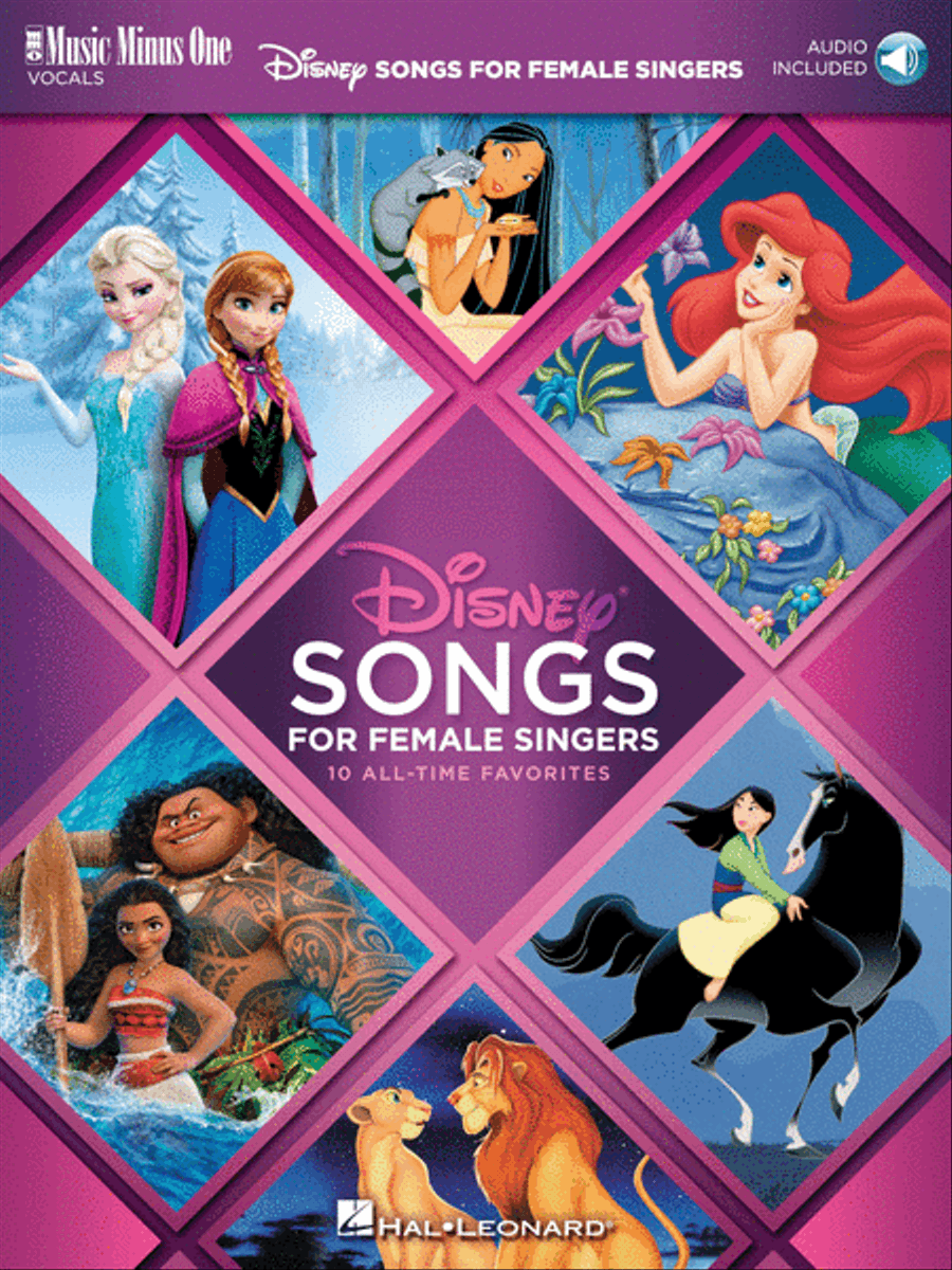 Disney Songs for Female Singers Voice scores gallery preview page 1