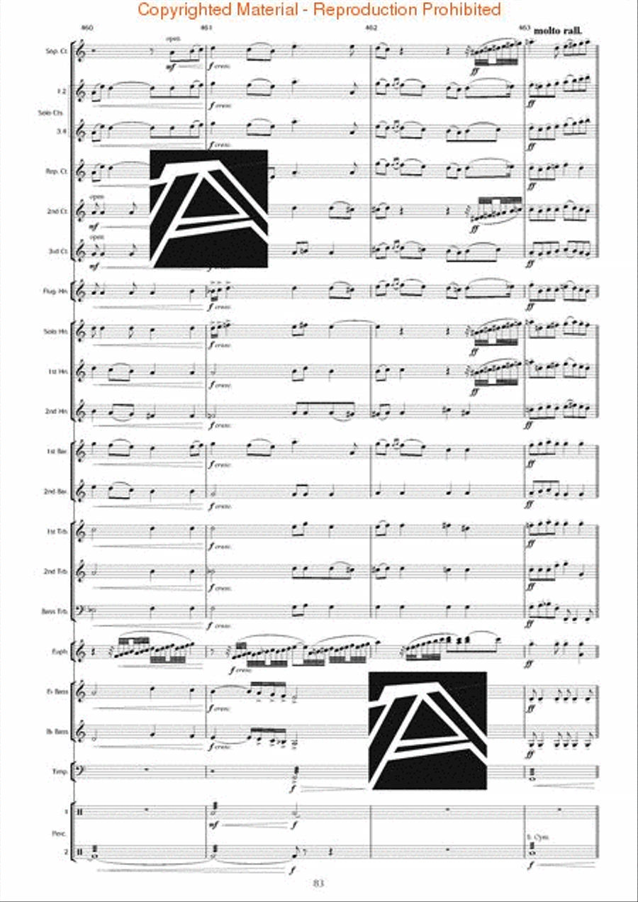 Surround Sound Brass Band scores gallery preview page 84