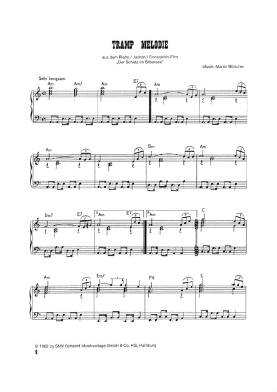 Karl May - Filmmelodien Karl May - Filmmelodien Piano Solo scores gallery preview page 6