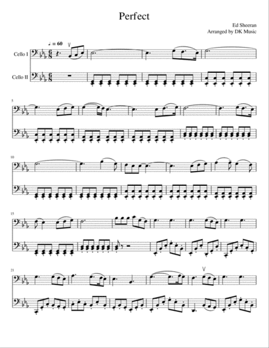 Perfect String Duet scores gallery preview page 1