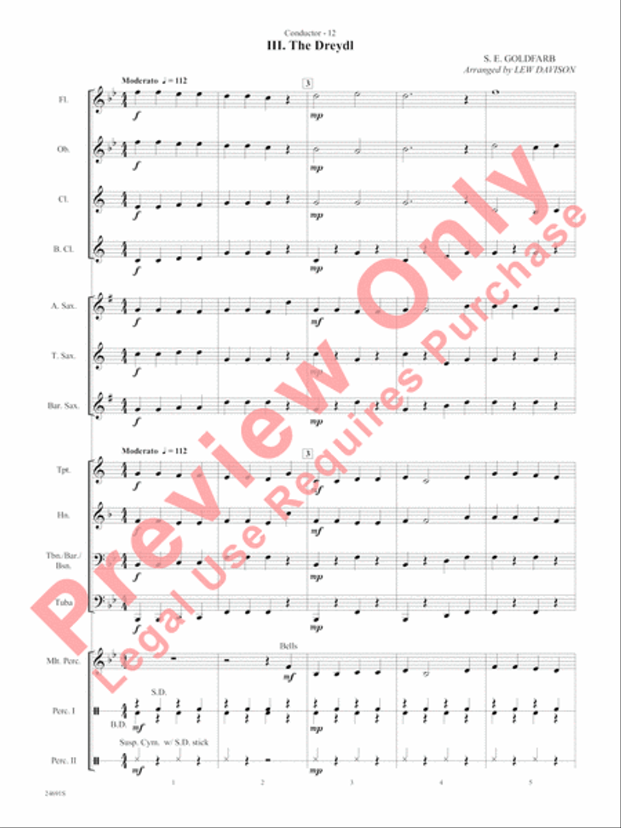 Belwin Very Beginning Band Kit #2 Concert Band scores gallery preview page 15