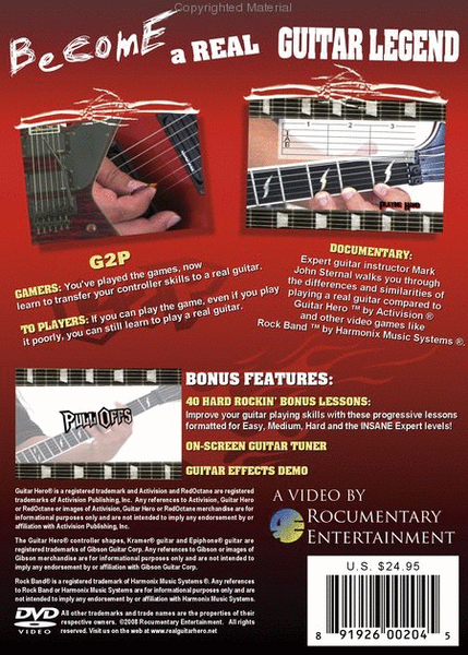 The Gamers to Players Guitar DVD Documentary