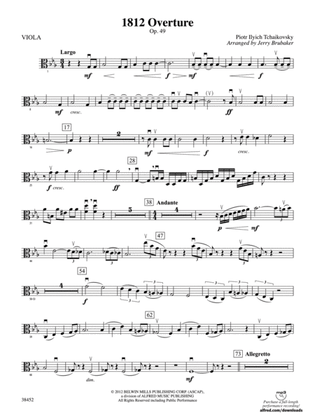 1812 Overture: Viola