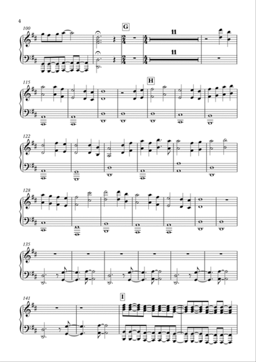 Confidence (Keyboard I Section) Piano Solo scores gallery preview page 4