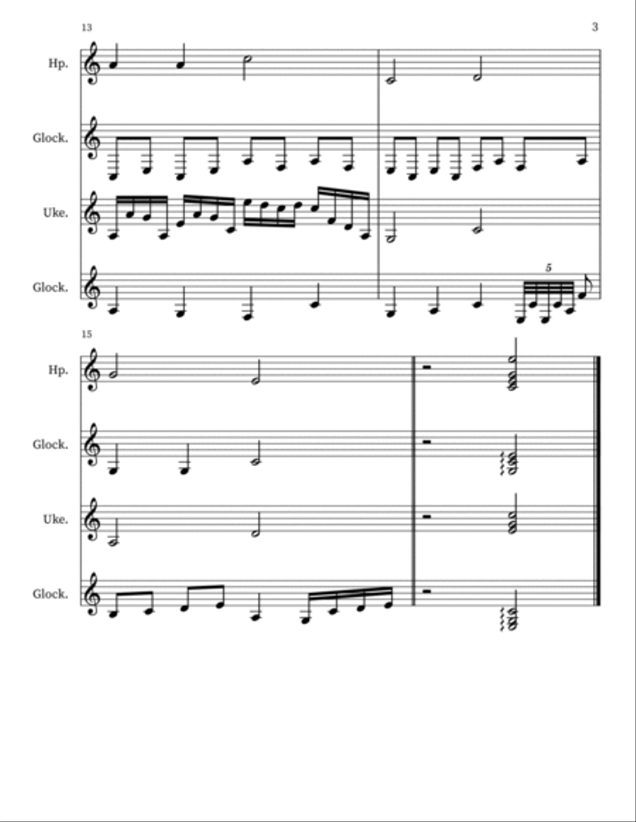 Confection 177 Percussion scores gallery preview page 3