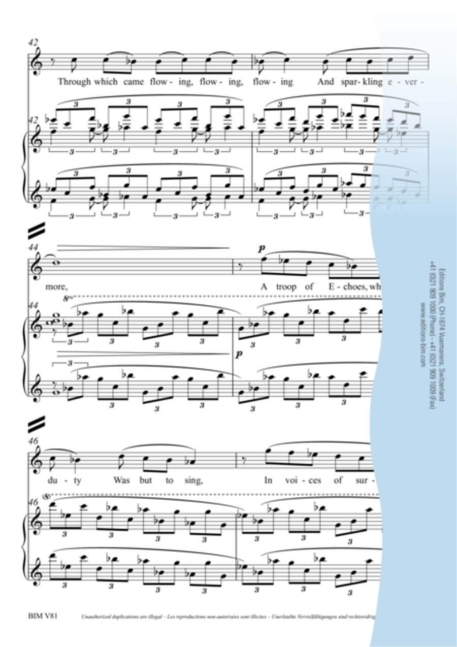 The Haunted Palace Voice Solo scores gallery preview page 8
