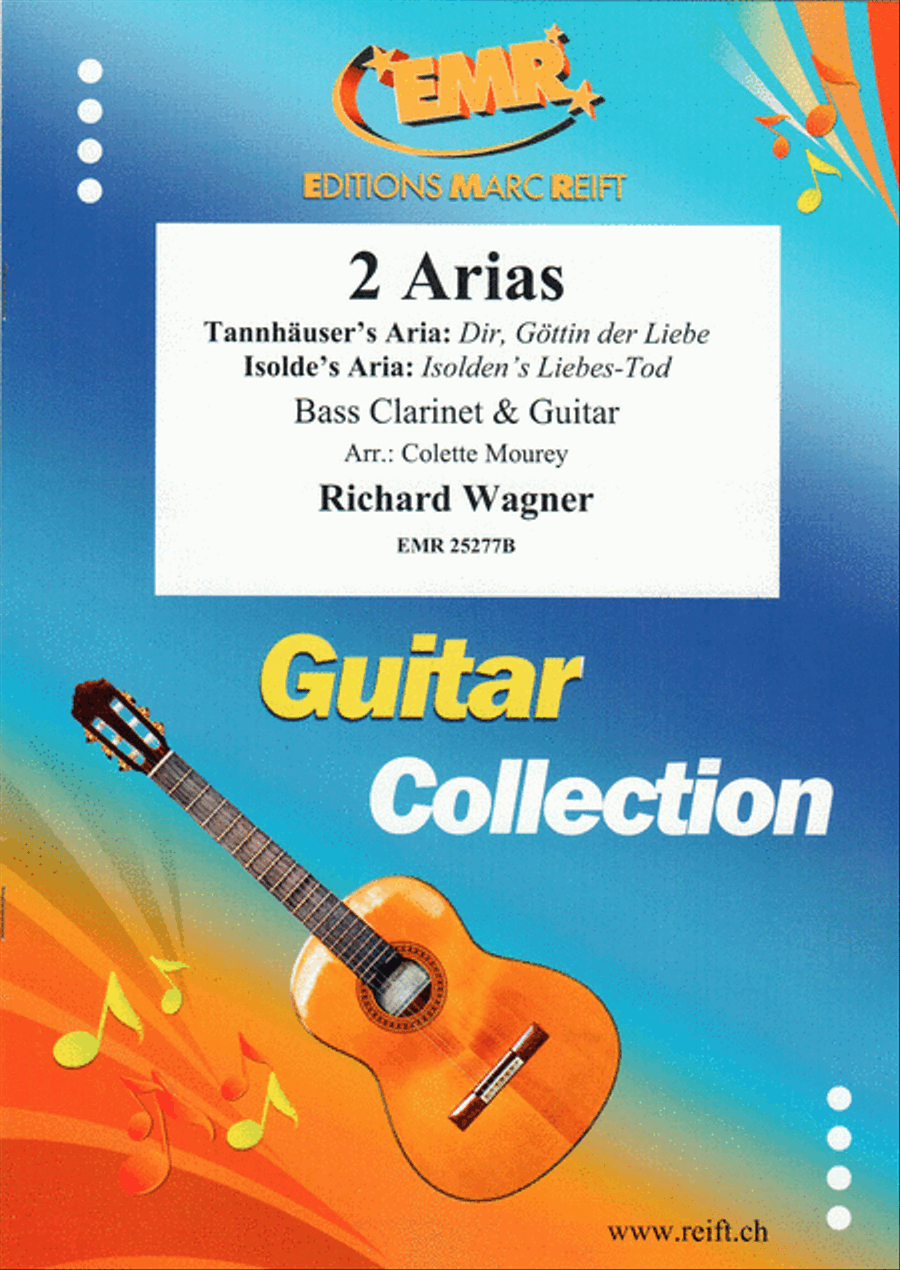 2 Arias Bass Clarinet scores gallery preview page 1