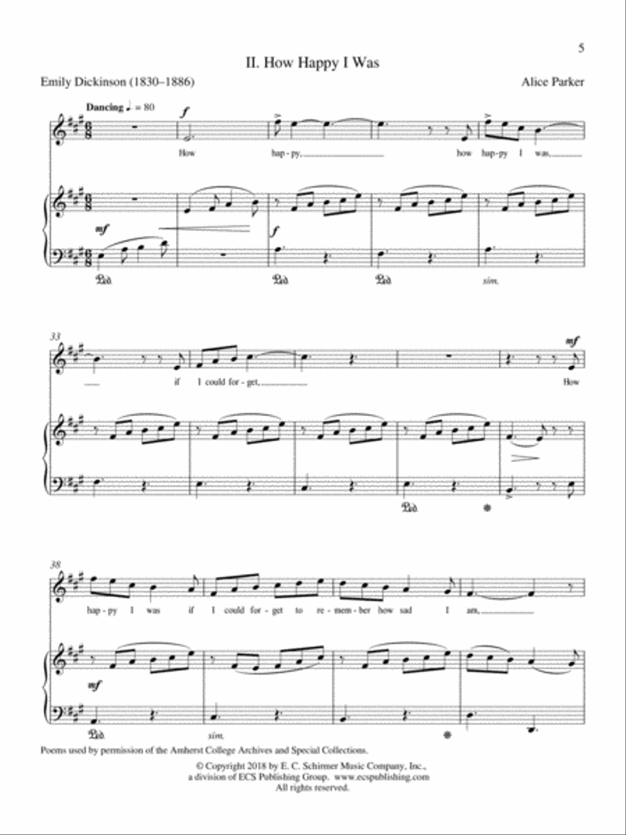On Recollecting Soprano Voice scores gallery preview page 4