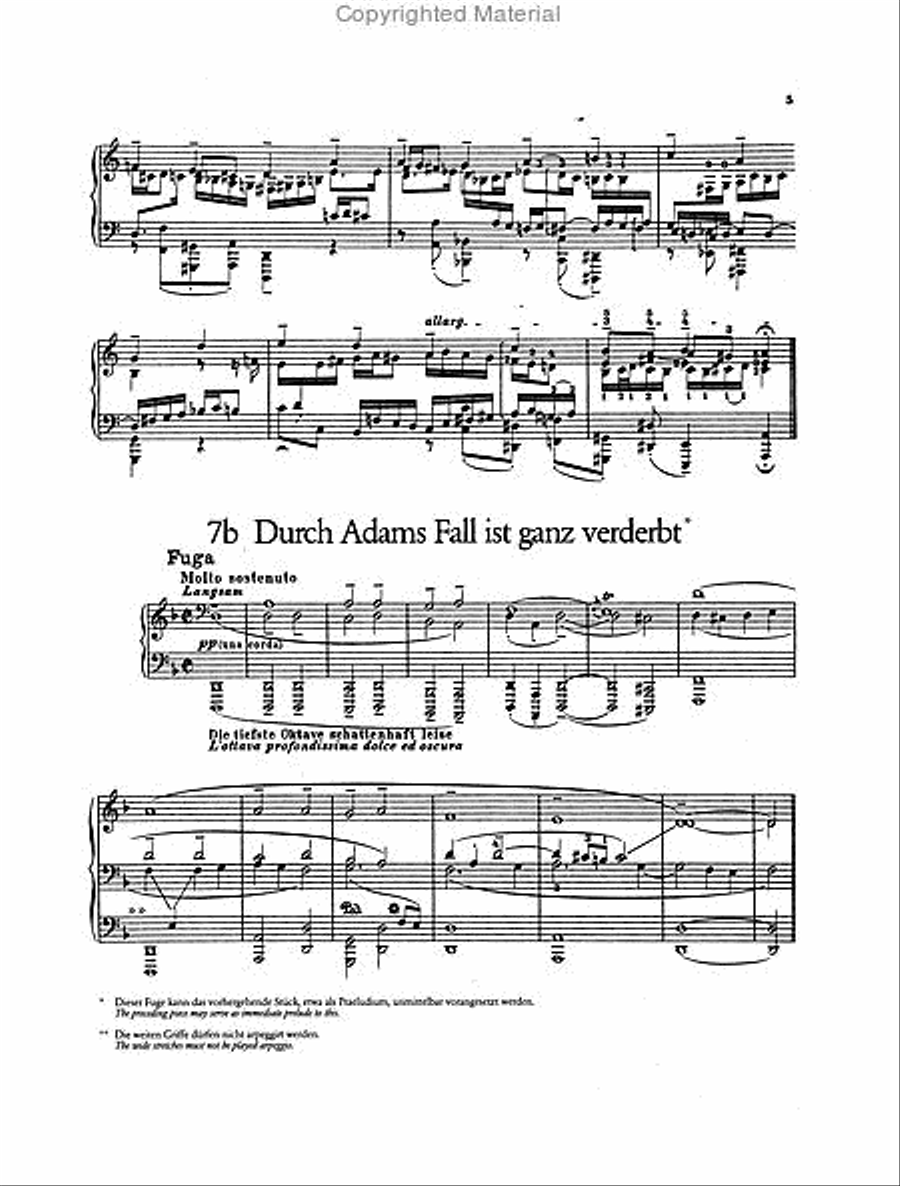 Choral Preludes for Organ Piano Solo scores gallery preview page 3