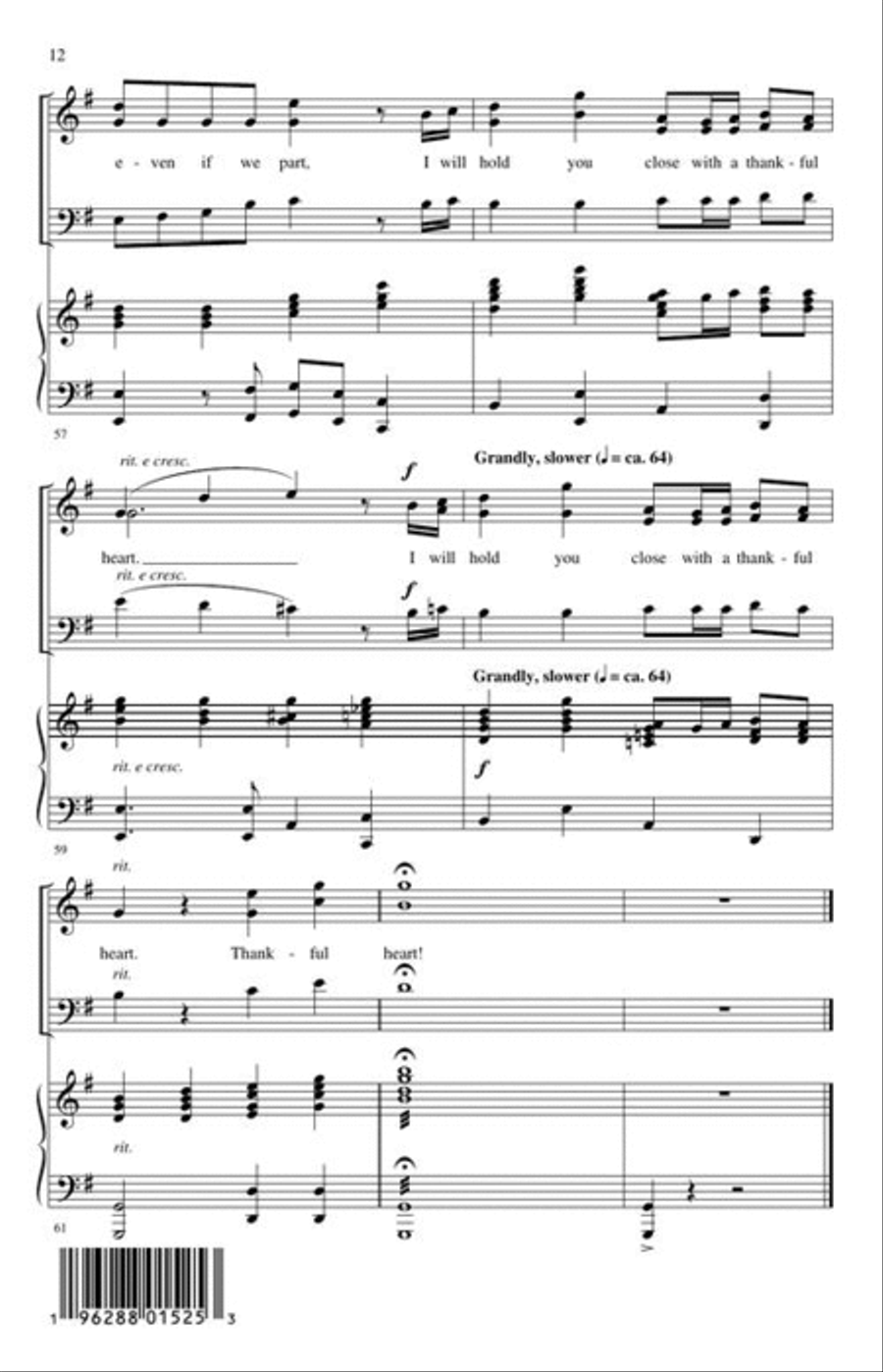 A Muppet Christmas Carol Medley 3-Part scores gallery preview page 7