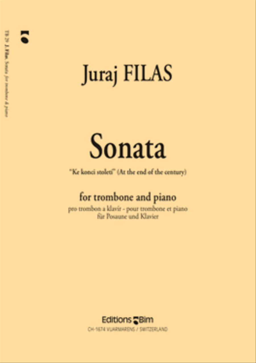 Sonata “At the end of the century Piano Accompaniment scores gallery preview page 1