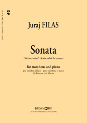 Book cover for Sonata “At the end of the century