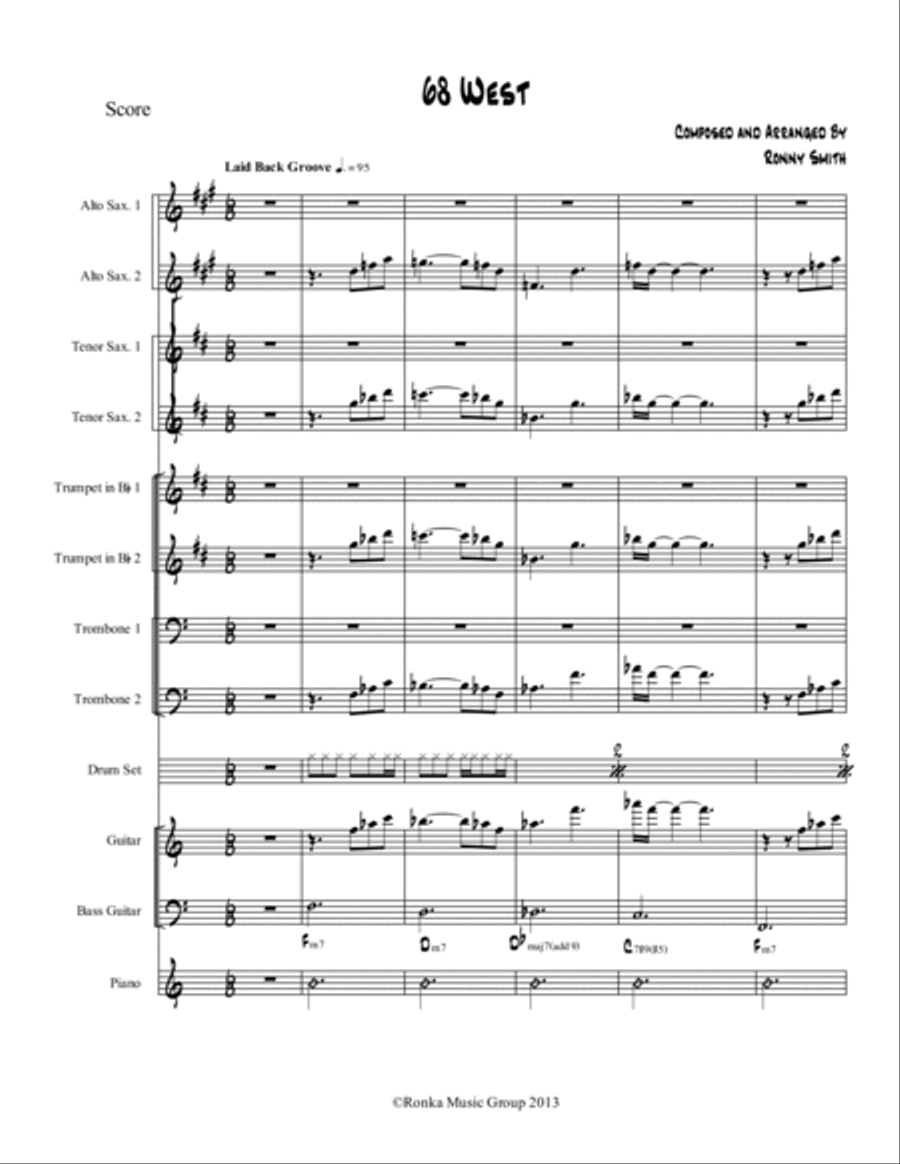 68 West Jazz Ensemble scores gallery preview page 2