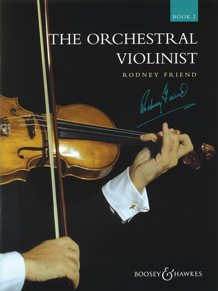 Book cover for The Orchestral Violinist