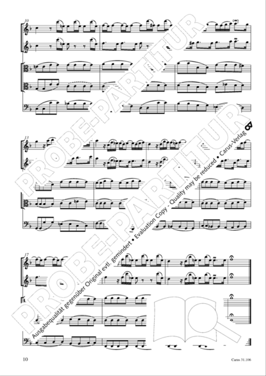 God's own time is the time appointed (Gottes Zeit ist die allerbeste Zeit) 4-Part scores gallery preview page 11