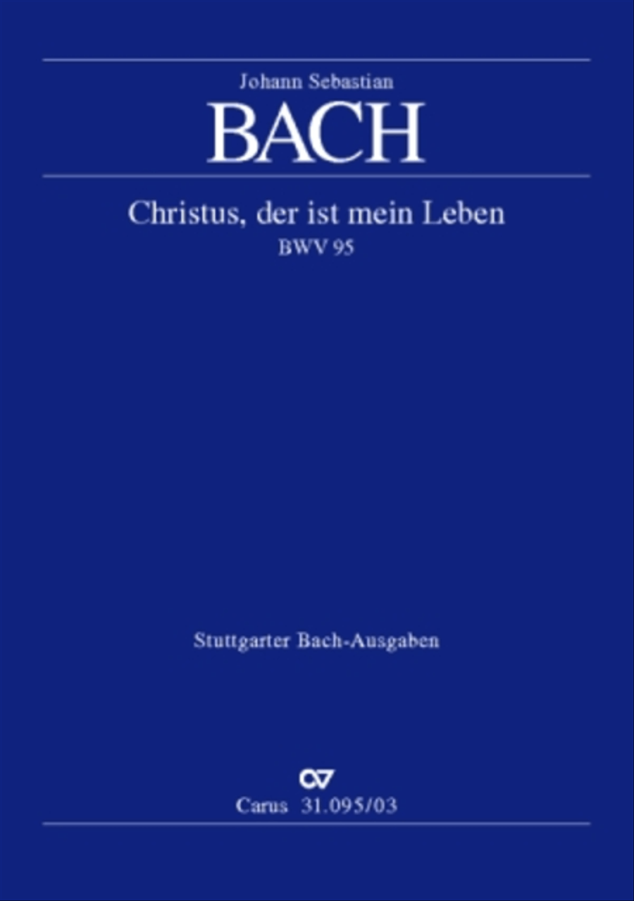 For me to live is Jesus (Christus, der ist mein Leben) STB scores gallery preview page 1