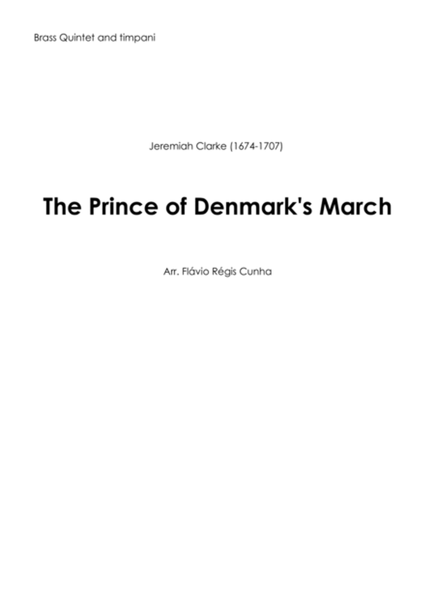 Jeremiah Clarke: The Prince of Denmark's March (for Brass Quintet and Timpani) image number null