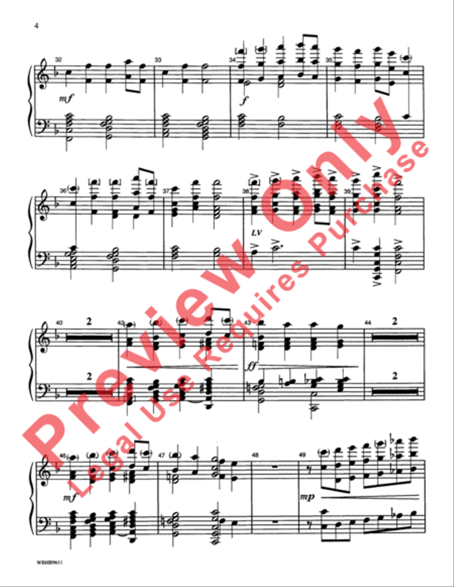 Tidings! (A Christmas Carol Fantasy) Handbell Choir scores gallery preview page 4