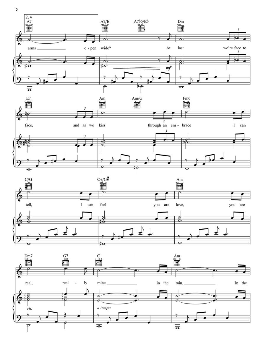 Ebb Tide Ebb Tide Piano, Vocal, Guitar scores gallery preview page 2