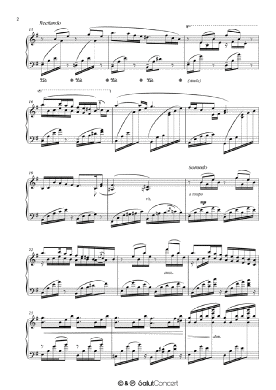 MOON TEARS Piano Solo scores gallery preview page 5