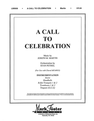 Book cover for A Call to Celebration