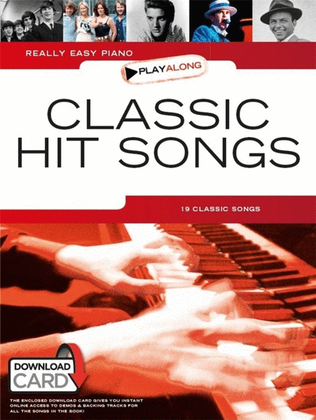 Book cover for Really Easy Piano Playalong Classic Hit Songs