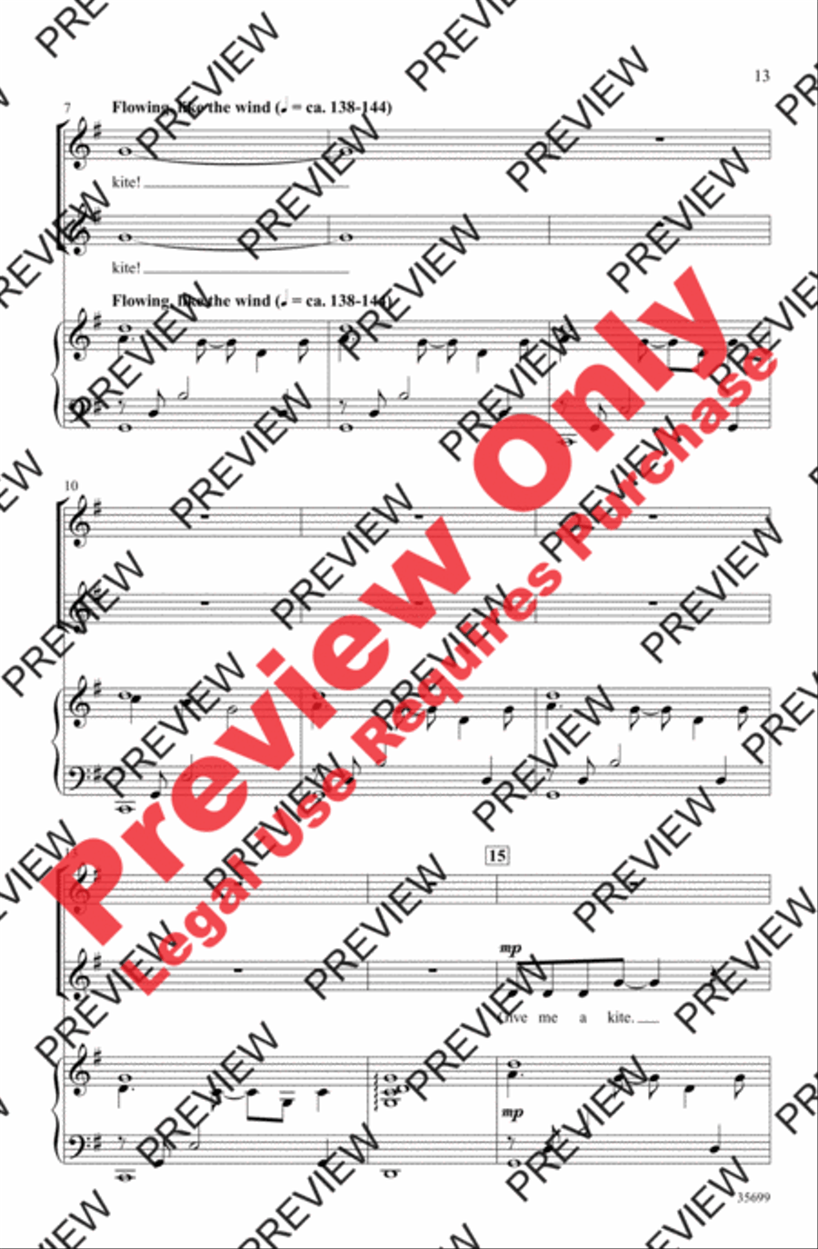 Songs of Flight Songs of Flight 2-Part scores gallery preview page 13