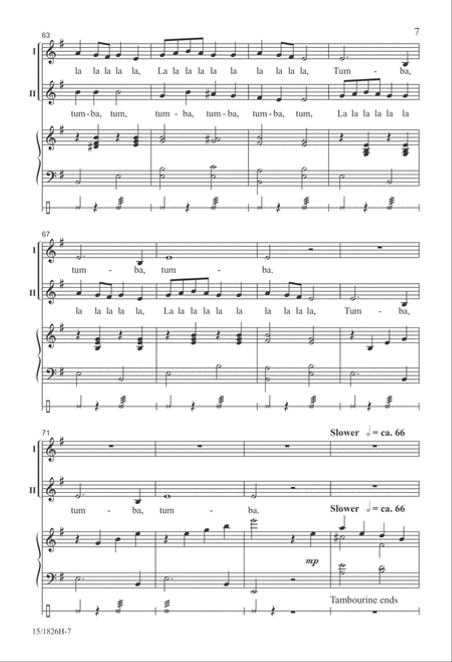 Rounds Around the World 2-Part scores gallery preview page 7