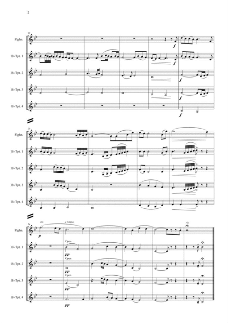 Gabriel's Oboe Gabriel's Oboe Small Ensemble scores gallery preview page 3