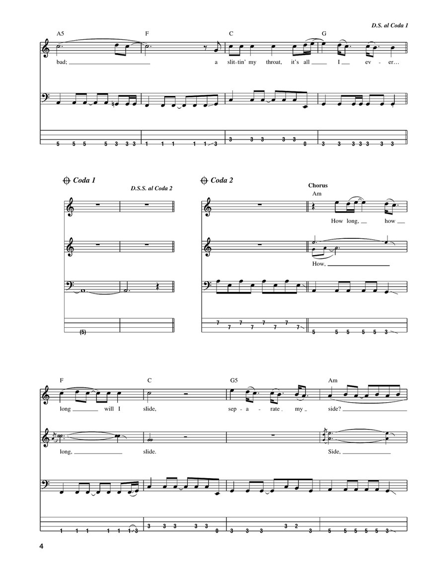 Otherside Otherside Acoustic Guitar scores gallery preview page 4