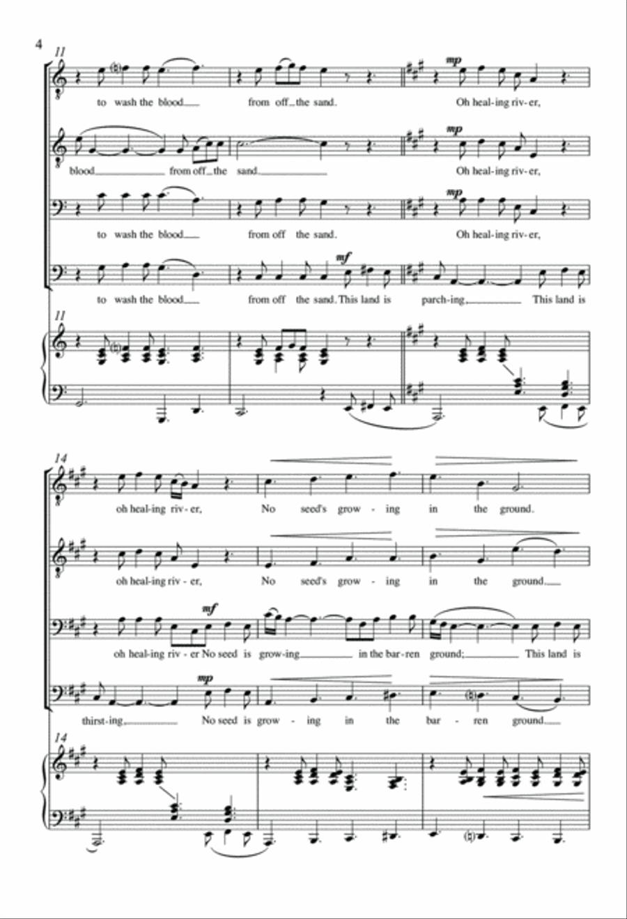 Healing River TTBB scores gallery preview page 4