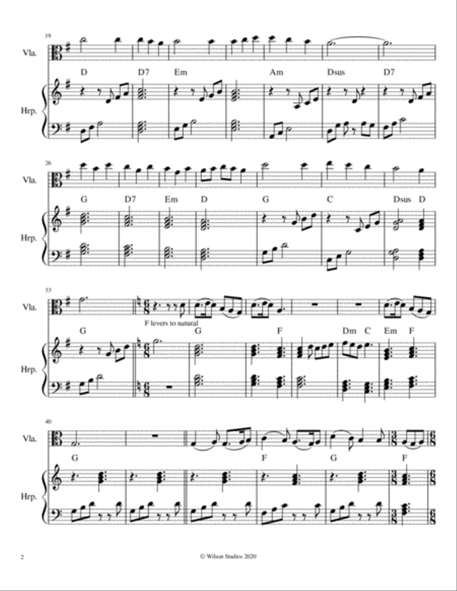 Our Great Savior (Jesus What a Friend For Sinners) Small Ensemble scores gallery preview page 2