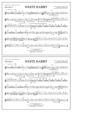 White Rabbit - Alto Sax 2