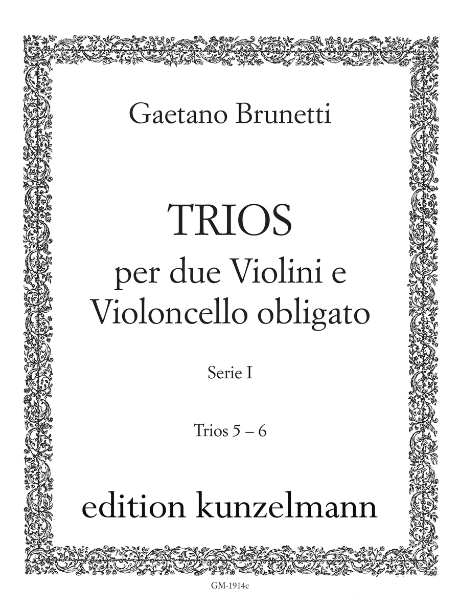 6 Trios for 2 violins and cello, Trios 5 and 6