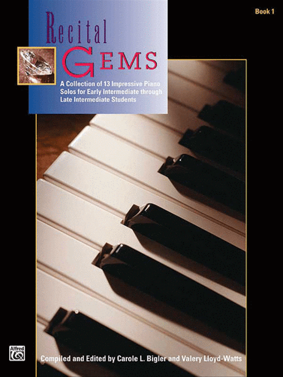 Recital Gems, Book 1 Piano Solo scores gallery preview page 1