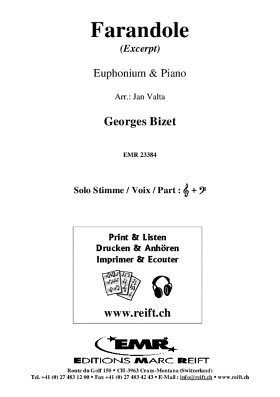Farandole Euphonium scores gallery preview page 2