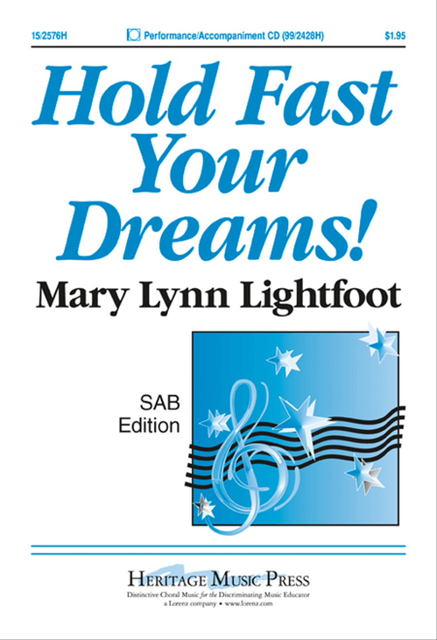Hold Fast Your Dreams! Hold Fast Your Dreams! 3-Part scores gallery preview page 1