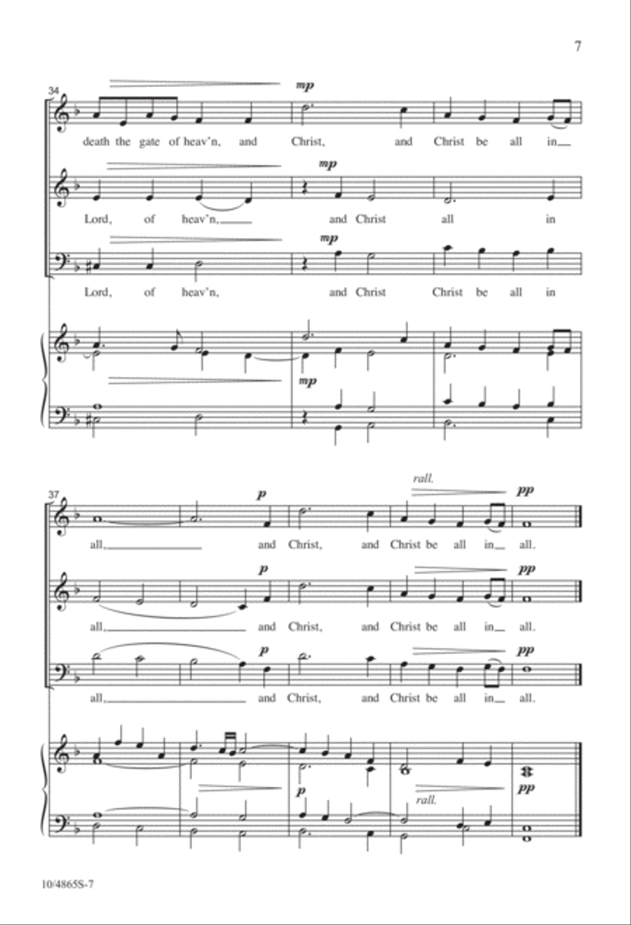 And Christ Be All in All And Christ Be All in All 3-Part scores gallery preview page 7