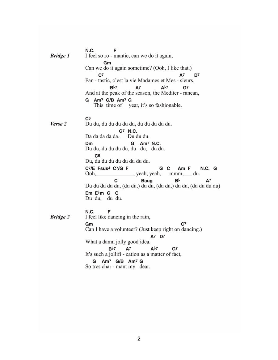 Seaside Rendezvous Acoustic Guitar scores gallery preview page 2