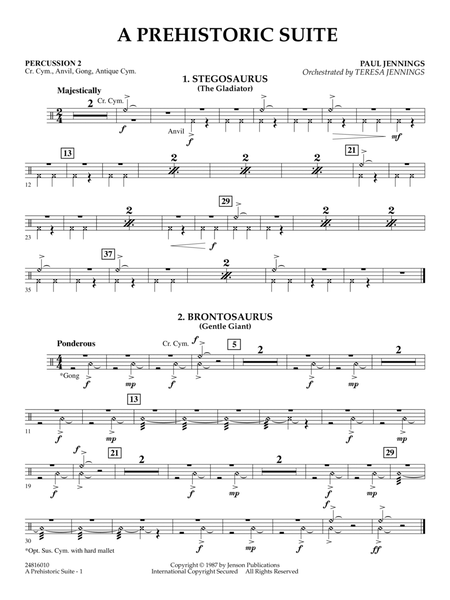 A Prehistoric Suite - Percussion 2